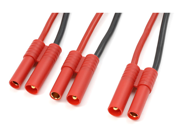 Kábel Y sériový 4.0mm pozlátený 14AWG 12cm