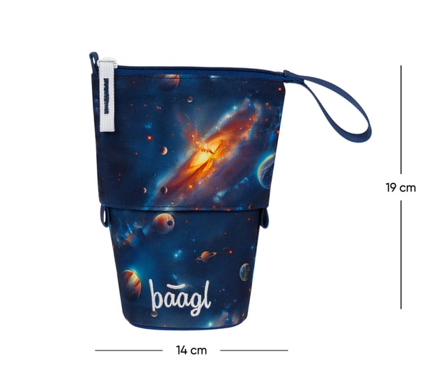 BAAGL Schulmäppchen Pop Up Weltraum GRS