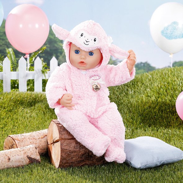 Baby Annabell Deluxe Overal Ovečka, 43 cm