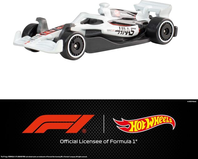 Mattel Hot Wheels 5 db kisautó - formula 1
