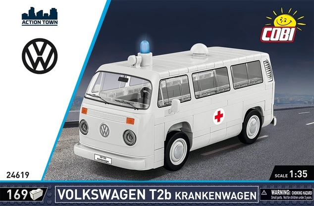 Cobi Volkswagen T2a Sanitka, 1:35, 172 k