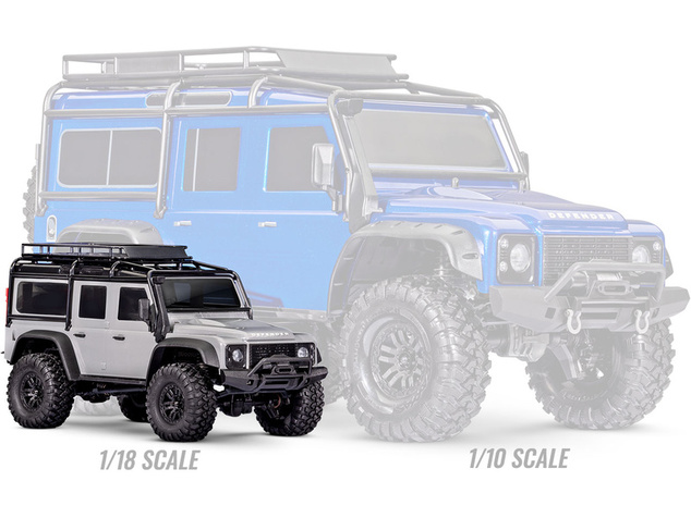 Traxxas TRX-4M Land Rover Defender 1:18 RTR x-modrý