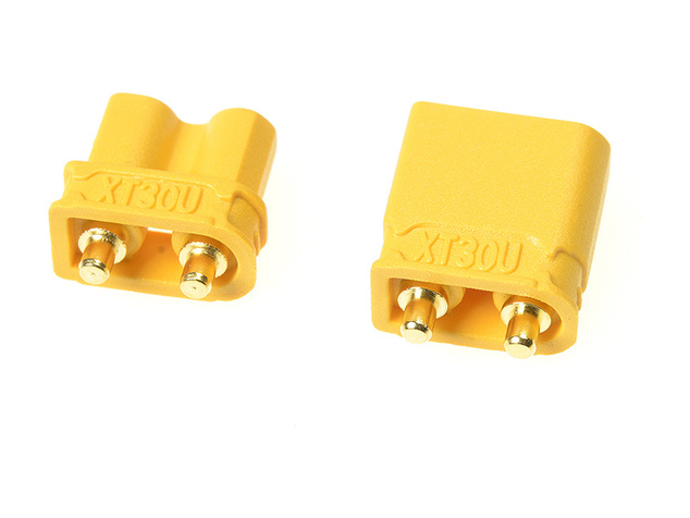 Konektor pozlátený XT-30UPB (2 páry)
