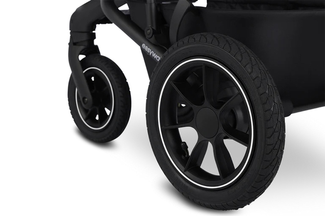EASYWALKER Set XXL kočík kombinovaný Harvey5 Air Pebble Grey s príslušenstvom