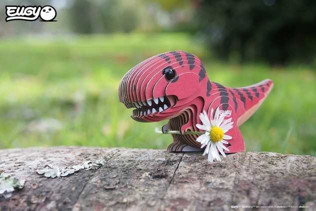 EUGY Tyranosaurus 3D kartonová skládačka