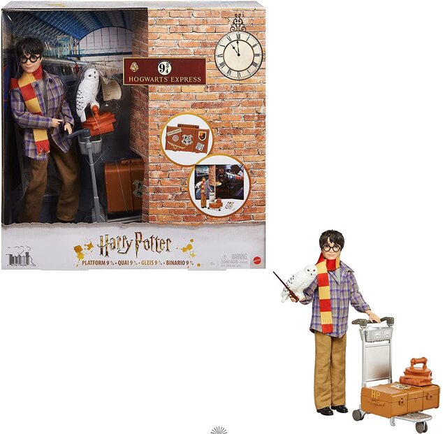 Mattel Bábika Harry Potter na nástupišti 9  3/4 GXW31