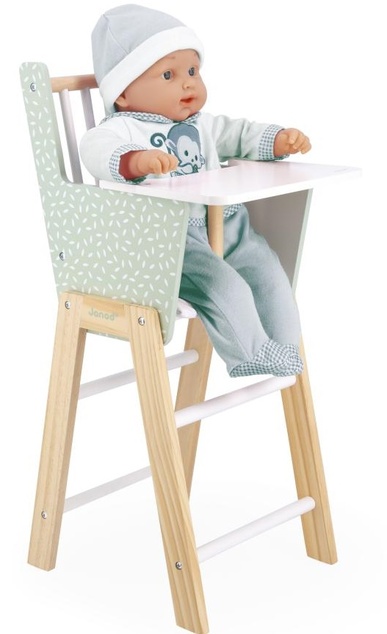 Janod Drevená stolička pre bábiku Zen
