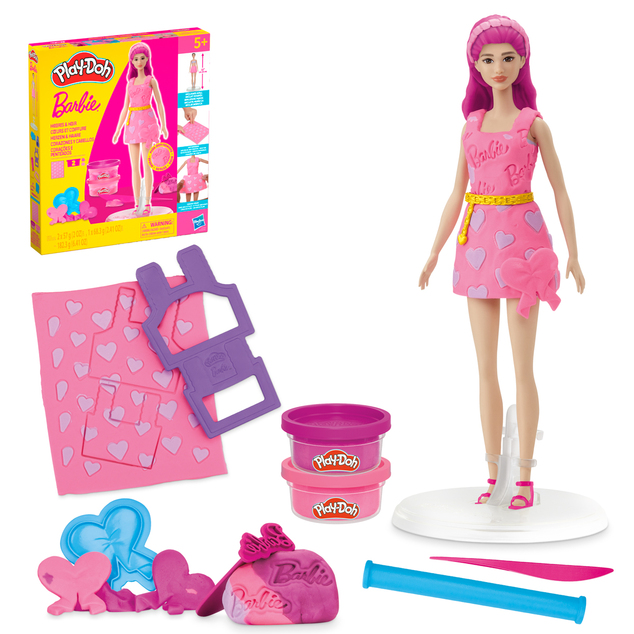 HASBRO - Play-Doh Barbie vlasy a srdce