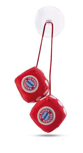 NICI plyš FC BAYERN MÜNCHEN kocka 4x4cm, GREEN
