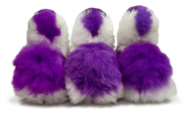 INKARI Plyšová hračka Alpaca Medium limited edition Purple Crocus 32cm