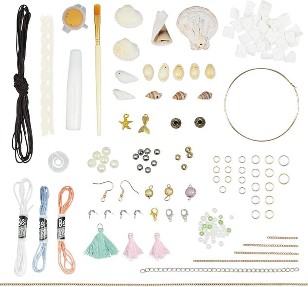 Kreativset Schmuck aus Muscheln