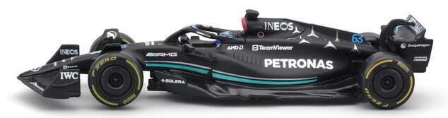 Bburago 1:43 RACE Formula F1 - Mercedes-AMG F1 W15 Performance (2024) #63 (George Russel)