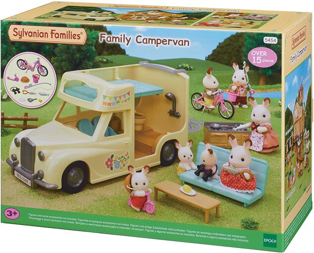 Sylvanian Families Családi lakókocsi kiegészítőkkel
