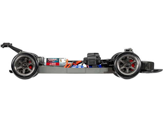 Traxxas 4-Tec Drift Ford Mustang 1:10 RTR čierny