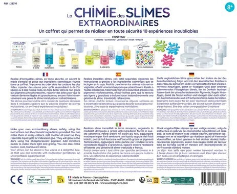 SENTOSPHERE Chemické laboratórium Výroba neobyčajného slizu