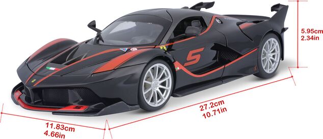 Bburago 1:18 Ferrari TOP FXX K Schwarz