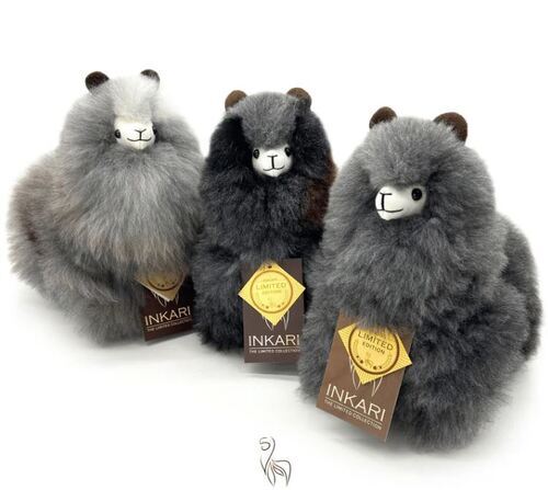 INKARI Jucărie de pluș Alpaca Small ediție limitată Wolf 23cm
