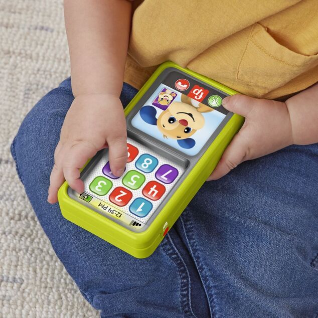 Mattel Fisher Price Psíkov chytrý telefónCZ/SK/ENG/HU/PL