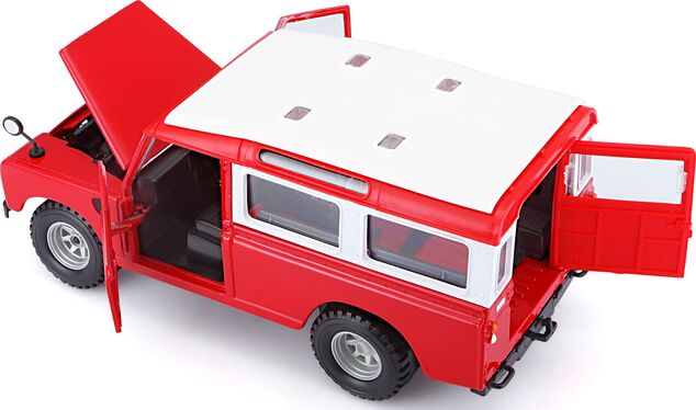 Bburago 1:24 Land Rover Rot