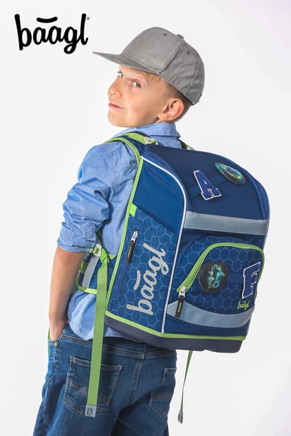 BAAGL Školská aktovka Zippy Plus Futbalová lopta
