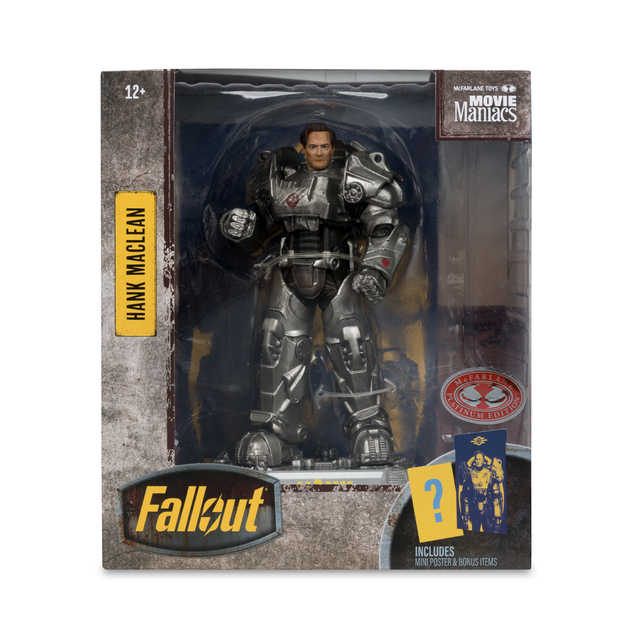 McFarlane Toy figura Fallout Hank Maclean (Season 2) 6in Posed Red Platinum kiadás