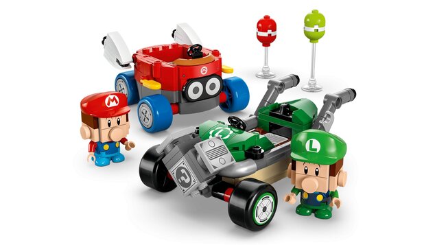 LEGO® Super Mario™ 72034 Mario Kart™ – Baby Mario vs. Baby Luigi