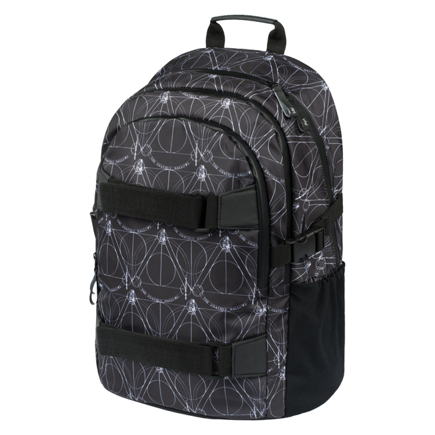 BAAGL SADA 5 Skate Harry Potter Todesreliquien: Rucksack, Federmäppchen, Tasche, Notizbücher, Geldbö
