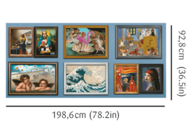 Trefl Puzzle 9000 UFT - Bláznivé umenie