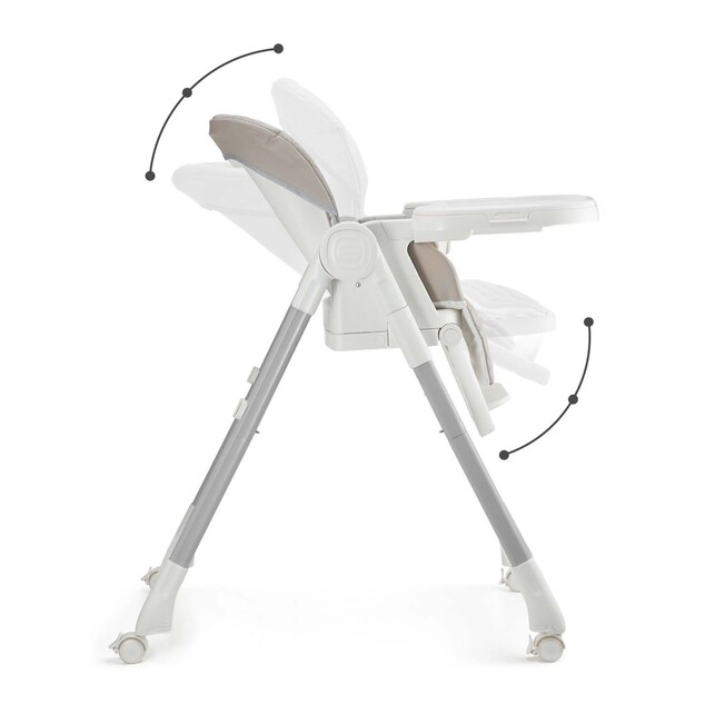 KINDERKRAFT Stolička jedálenská Tulo Beige