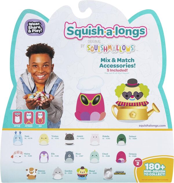 Squish a longs sada 14 figúrok W2
