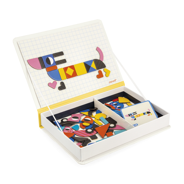 Janod Magnetibook Moduloform Magnetická kniha pre deti