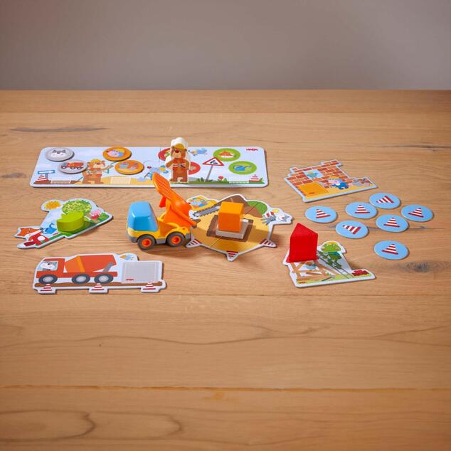 Haba Meine ersten Spiele für Kinder Auf der Baustelle ab 2 Jahren