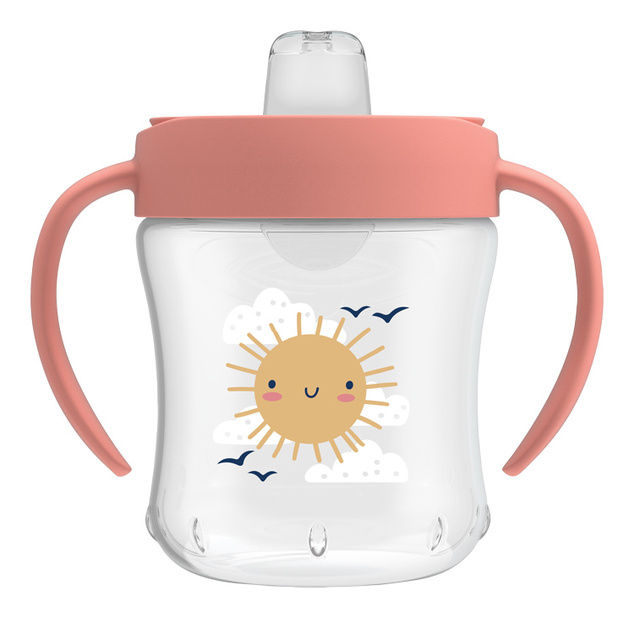 Dr. Brown’s Erste Tasse 180ml ab 6 Monaten rosa Sonne