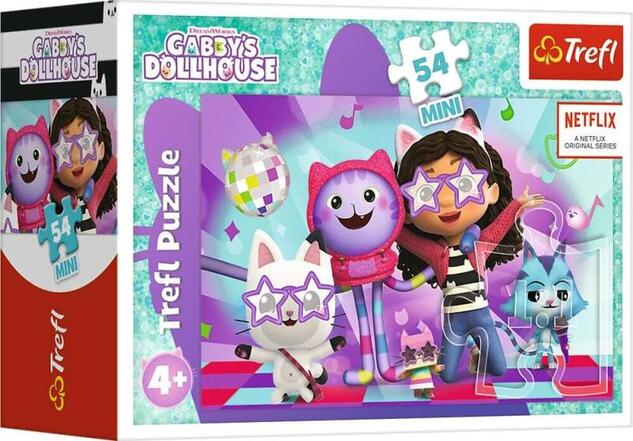 Trefl Puzzle 54 Mini - S Gabby je vždy zábava / Universal Gabby's Dollhouse