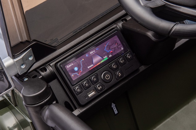 Elektrické autíčko Toyota FJ Cruiser XXL s pohonom 4x4, licencované (Dvojmiestne), zelené,