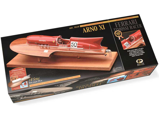 AMATI Arno XI Racer závodný čln 1960 1:8 kit