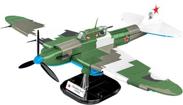 Cobi 5745 II WW Iljušin Il-2 Šturmovik, 1:32, 636 k, 2 f