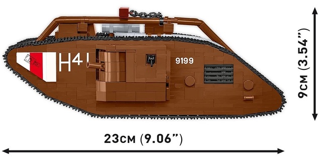 Cobi Great War Mark V no 9199, 1:35, 848 k, 1 f
