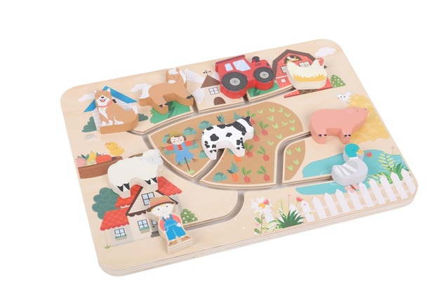 2Kids Toys Placă motorică Fermă