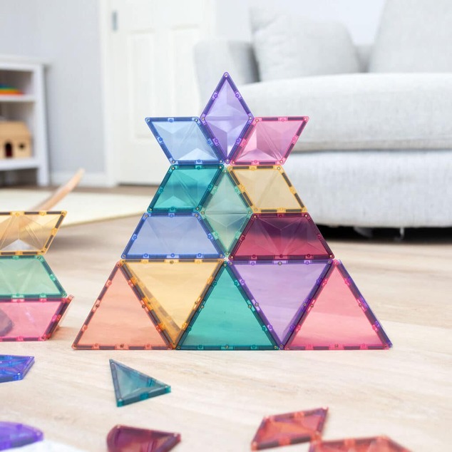 CONNETIX® Paquete de Expansión de Formas Pastel construcción magnética 48 piezas