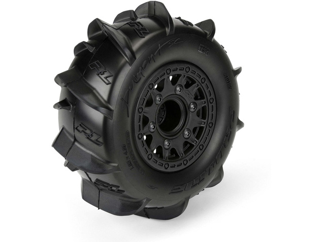 Pro-Line koleso 2.2/3.0", pneu Dumont, disk Raid H12 čierny (2)