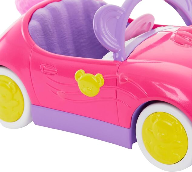 Mattel Barbie Chelsea a mackovia autíčko