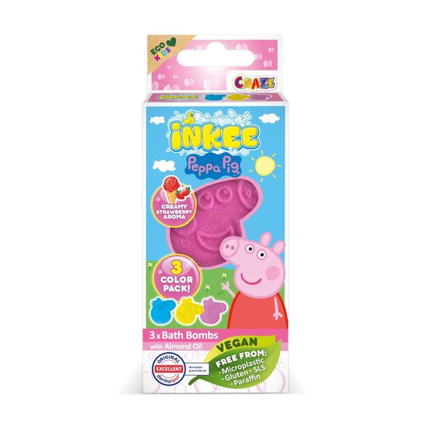 INKEE - Mini balenie šumivej bomby - Peppa Pig