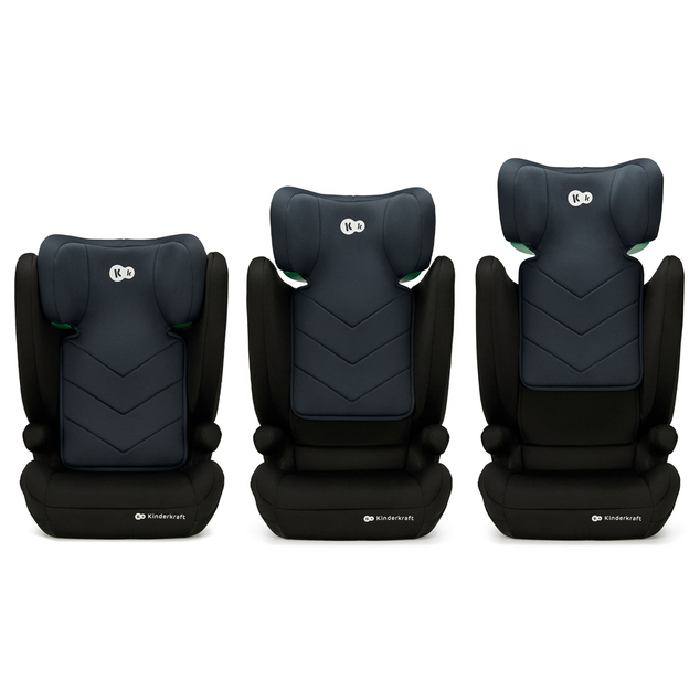 KINDERKRAFT Asiento de coche i-Spark i-Size 100-150 cm Negro