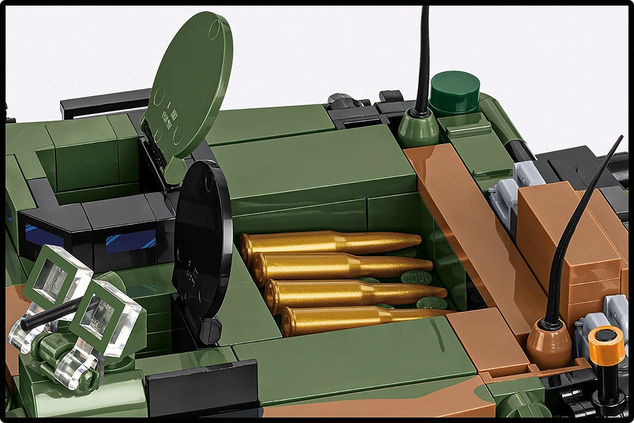 Cobi Forțele Armate M1A2 Abrams SEPv3, 1:35, 1065 p, 1 f
