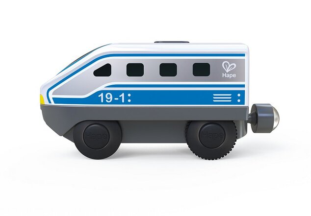Hape Távirányítós mozdony elemmel, fehér