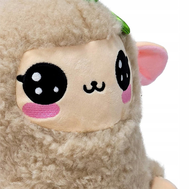 KAWAII Ovečka hnedá plyšová hračka 22cm