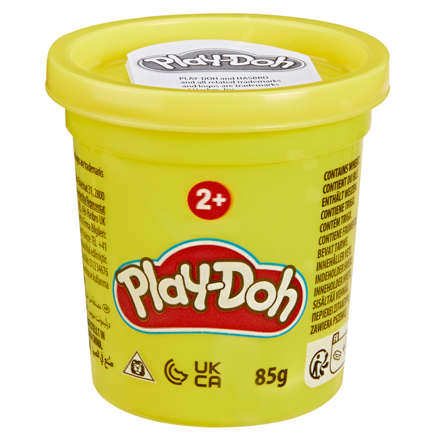HASBRO – Play-Doh barattolo 85 g giallo