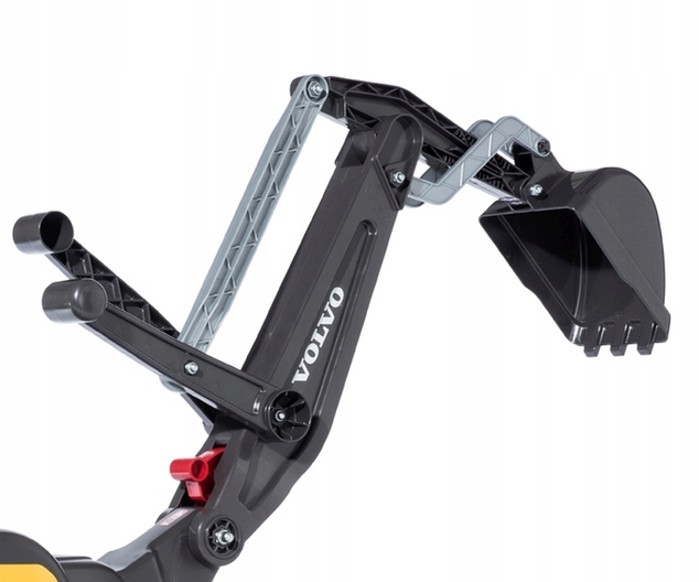 Rollytoys RollyDigger Pojazdný Otočný Bager Volvo šedý