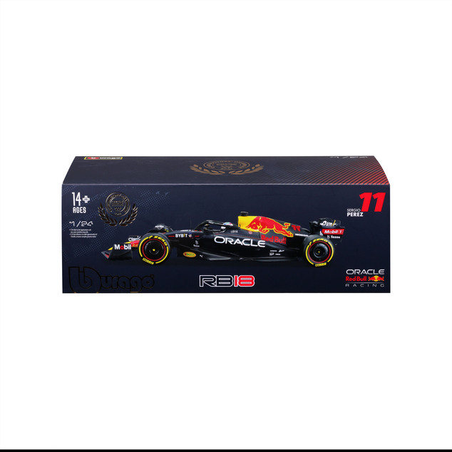 Bburago 1:24 Formula F1 Oracle Red Bull Racing RB18(2022) nr.11 Sergio Pérez with driver